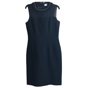 Rickie Freeman for Teri Jon mixed fabric elegant